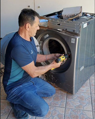 Manutenção de lava-seca